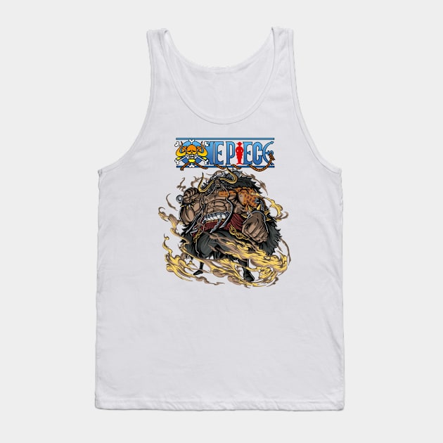 Kaido One Piece Tank Top by Anggaraekkys